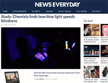 Tablet Screenshot of newseveryday.com
